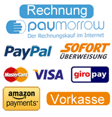 Informationen zu den verschienen Zahlungsmöglichkeiten